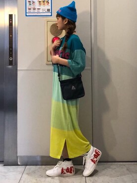 M E Iさん（レディース・162cm）の春コーディネート