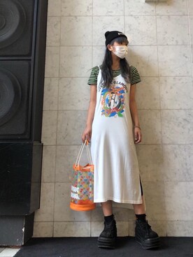 M E Iさん（レディース・162cm）の夏コーディネート