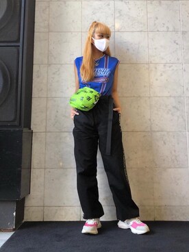 M E Iさん（レディース・162cm）の夏コーディネート