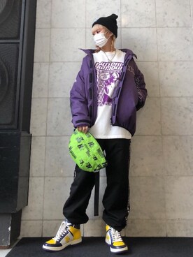M E Iさん（レディース・162cm）の冬コーディネート
