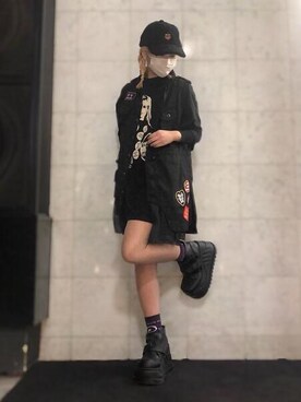 M E Iさん（レディース・162cm）の冬コーディネート