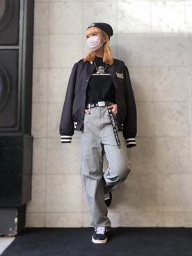 M E Iさん（レディース・162cm）の冬コーディネート