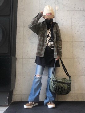 M E Iさん(レディース・162cm)の冬コーディネート