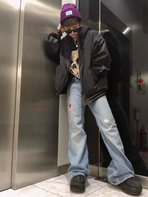 HYSTERIC GLAMOUR（ヒステリックグラマー）の「SKULL HEAD オーバー