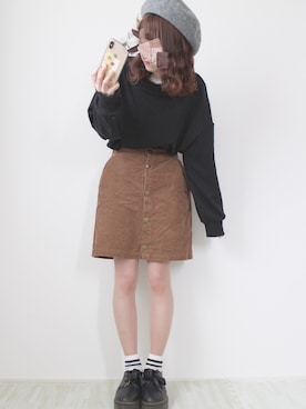 satomiさん（レディース・148cm）の冬コーディネート