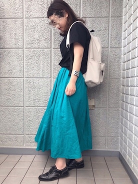 Ayumi0720さん（レディース・156cm）の夏コーディネート