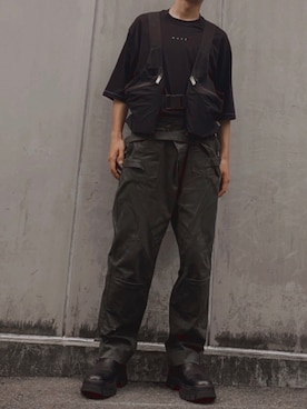 「MUZE（ミューズ）のアイテム」を使った、kazuさん（メンズ・174cm）の秋コーディネート