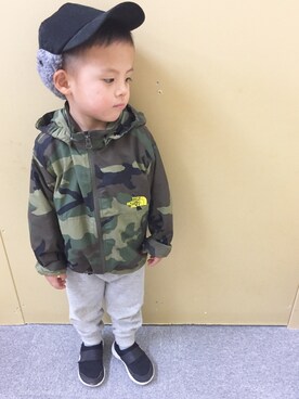 3taさん（キッズ・100cm）の冬コーディネート