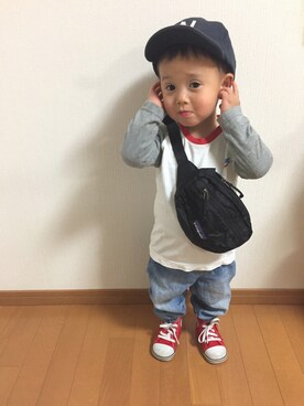 3taさん（キッズ・100cm）の春コーディネート