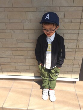 3taさん（キッズ・100cm）の春コーディネート