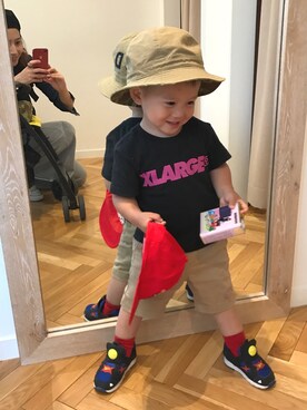 3taさん(キッズ・100cm)の春コーディネート