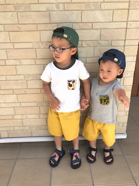 3taさん(キッズ・100cm)の春コーディネート