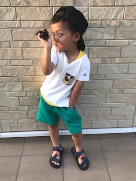 3taさん(キッズ・100cm)の夏コーディネート