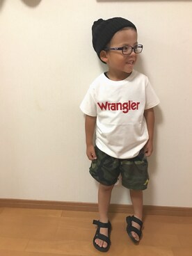 3taさん（キッズ・100cm）の夏コーディネート