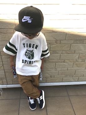 3taさん（キッズ・100cm）の秋コーディネート
