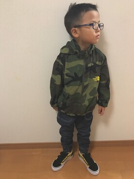 3taさん（キッズ・100cm）の秋コーディネート