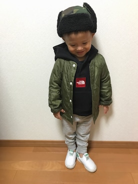 3taさん（キッズ・100cm）の秋コーディネート