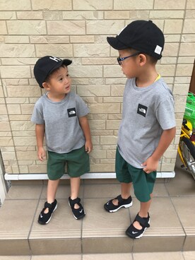 3taさん（キッズ・100cm）の夏コーディネート