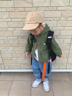 3taさん（キッズ・100cm）の春コーディネート