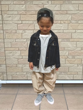 3taさん(キッズ・120cm)の春コーディネート