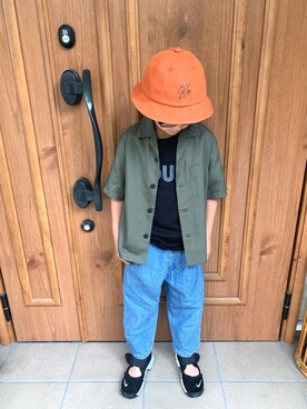 3taさん（キッズ・120cm）の夏コーディネート