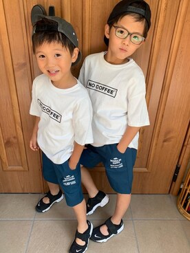 3taさん（キッズ・120cm）の夏コーディネート