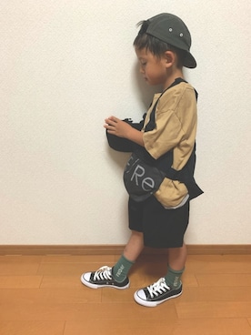 3taさん（キッズ・120cm）の春コーディネート