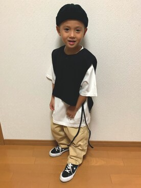 3taさん(キッズ・120cm)の秋コーディネート