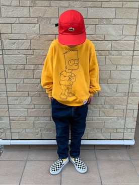 「TEG TEG（テグテグ）のアイテム」を使った、3taさん（キッズ・120cm）の冬コーディネート