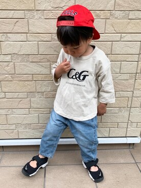 3taさん（キッズ・120cm）の春コーディネート