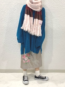 rurumu: ルルムウ 22AW マフラー rurumu:（ルルムウ）の「rurumu: long muffler（マフラー）」 - WEAR