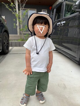 tasseさん（キッズ・74cm）の夏コーディネート