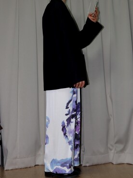 「VOAAOV（ヴォアーブ）のアイテム（テーラードジャケット）」を使った、たさん（メンズ・163cm）の冬コーディネート