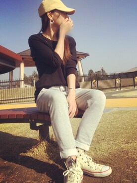 head-tailさん（レディース・157cm）の春コーディネート