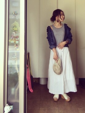 head-tailさん（レディース・157cm）の春コーディネート