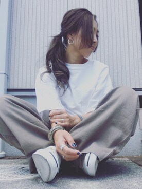 head-tailさん（レディース・157cm）の夏コーディネート