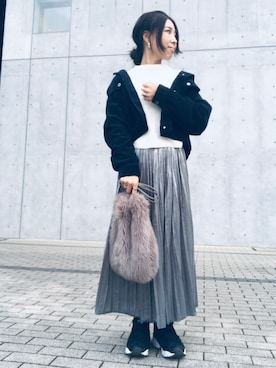 head-tailさん（レディース・157cm）の冬コーディネート