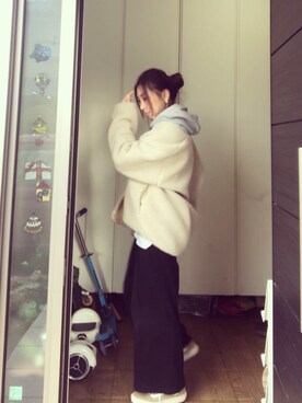 head-tailさん（レディース・157cm）の冬コーディネート