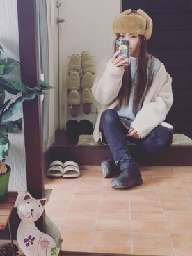 head-tailさん（レディース・157cm）の冬コーディネート