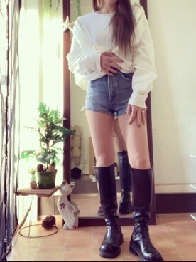 head-tailさん（レディース・157cm）の冬コーディネート