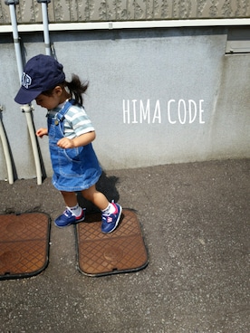 ひぃちゃんさん（キッズ・80cm）の夏コーディネート