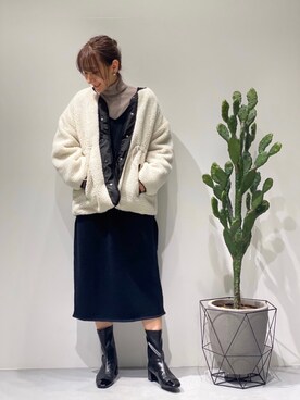 rinaさん（レディース・165cm）の冬コーディネート