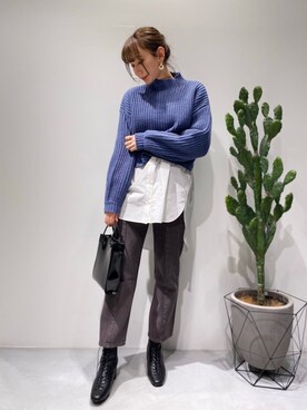 rinaさん（レディース・165cm）の冬コーディネート