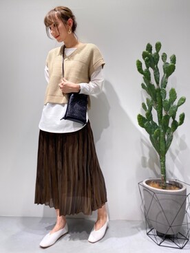 rinaさん（レディース・165cm）の冬コーディネート