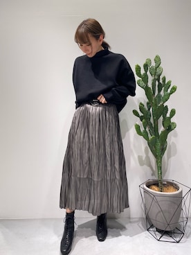 rinaさん（レディース・165cm）の冬コーディネート
