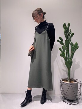 rinaさん（レディース・165cm）の冬コーディネート