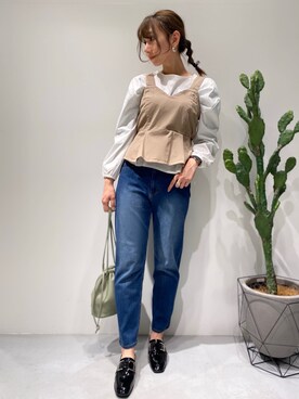 rinaさん（レディース・165cm）の冬コーディネート