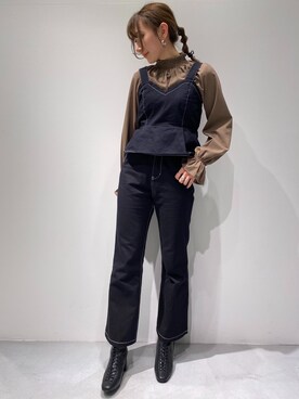 rinaさん（レディース・165cm）の春コーディネート