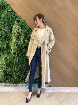 rinaさん（レディース・165cm）の春コーディネート