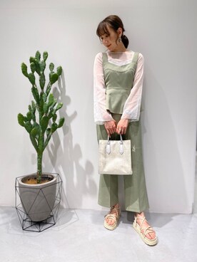 rinaさん（レディース・165cm）の春コーディネート